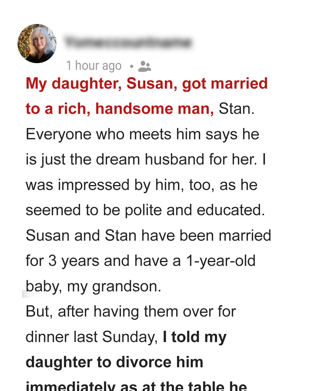 My Daughter Brought Her Husband and 1-Year-Old Child to Dinner – It Didn’t End at All Like I Expected