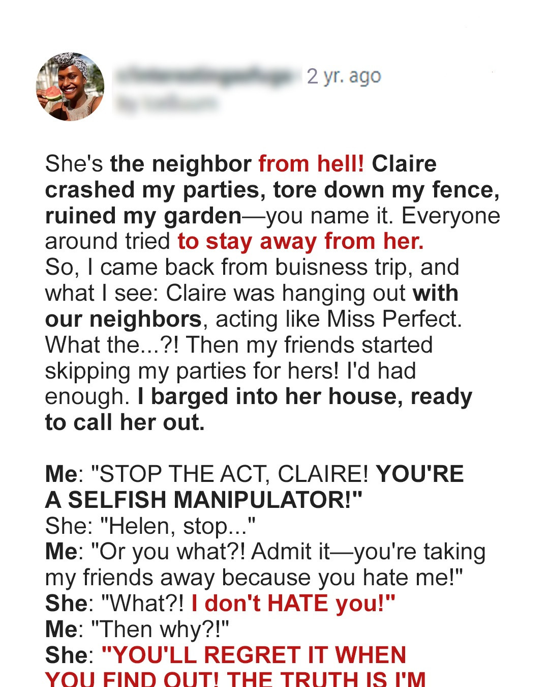 My Impossible Neighbor Became Everyone’s Favorite and Sensing Something Was Off I Set Out to Unmask Her — Story of the Day