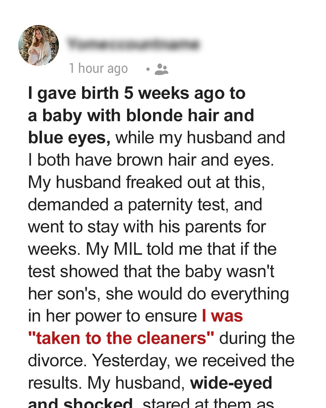 My Husband Asked For Paternity Test after I Gave Birth – He Was ‘Shocked’ When He Read the Results