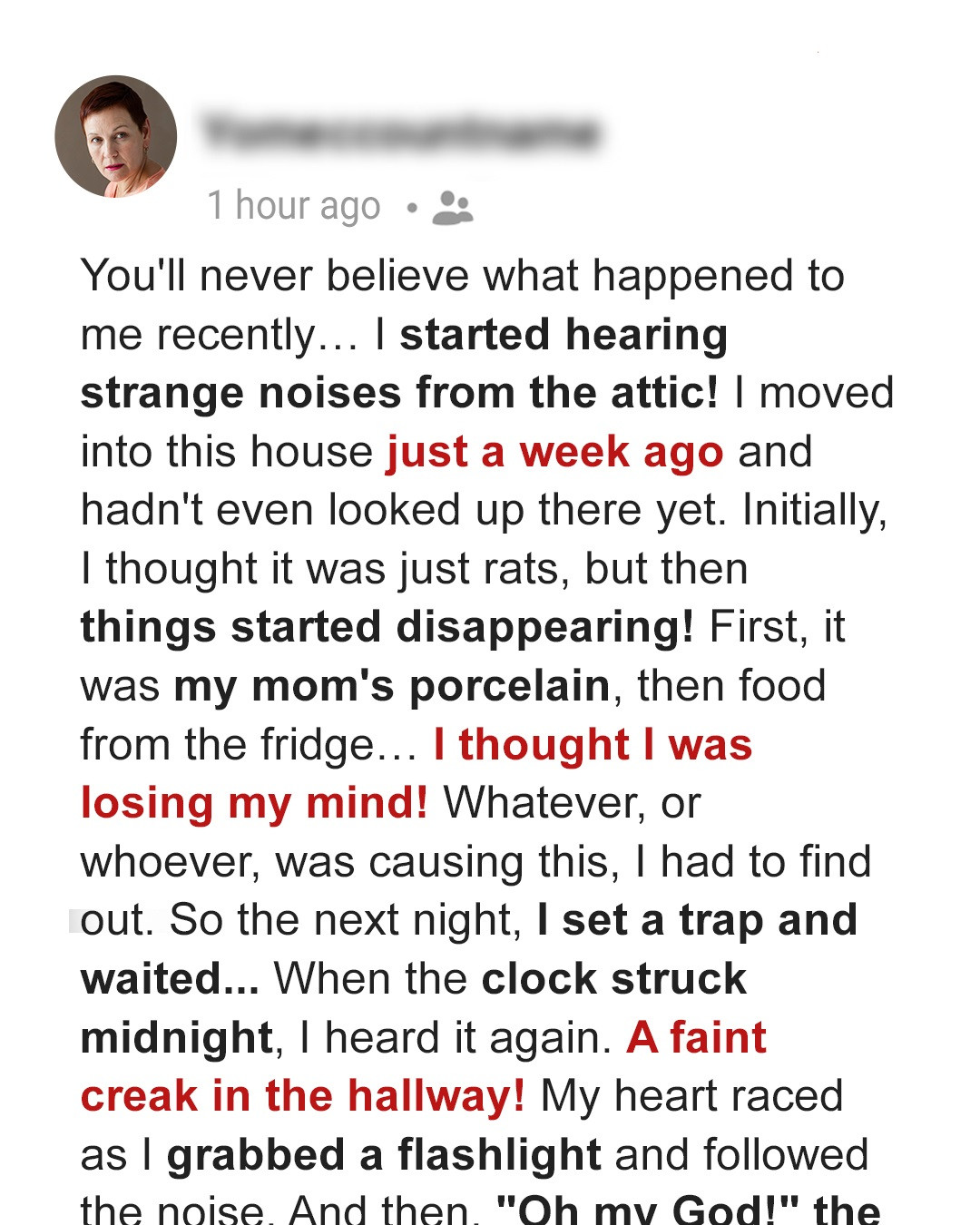 I Inherited My Mother’s House Only to Discover Someone Was Already Living in the Attic — Story of the Day