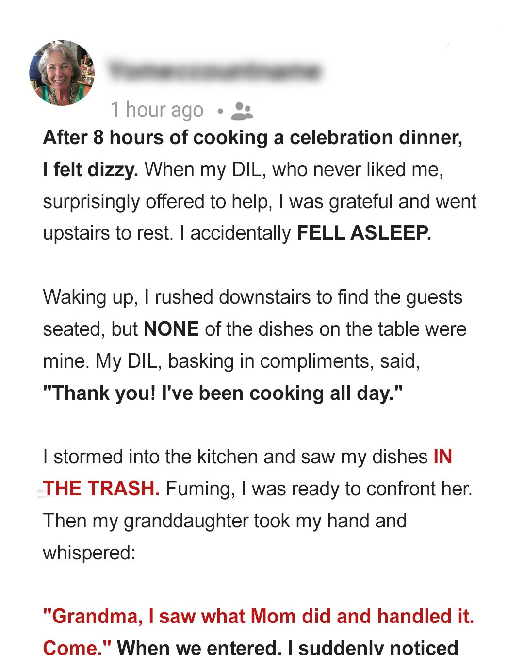 My DIL Threw Away My Thanksgiving Dishes and Replaced Them with Her Own — My Granddaughter Got Revenge for Me
