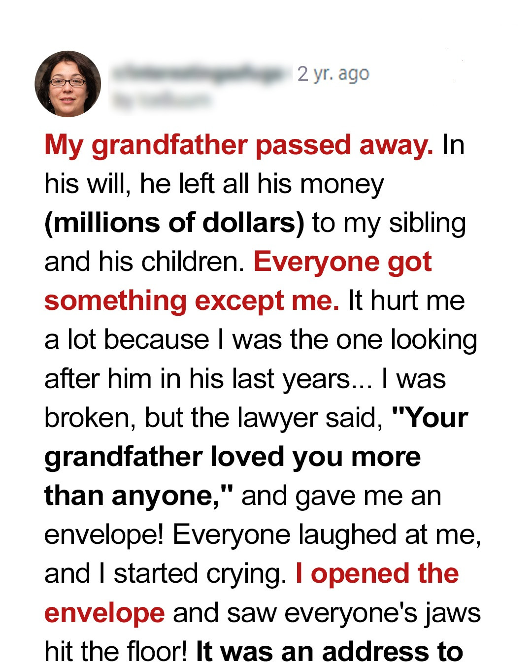 3 Amazing Inheritance Stories with Unexpected Twists