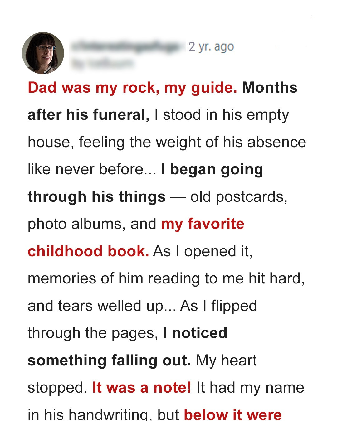 After My Father Passed Away, a Strange List of Names Revealed a Lifelong Family Secret — Story of the Day