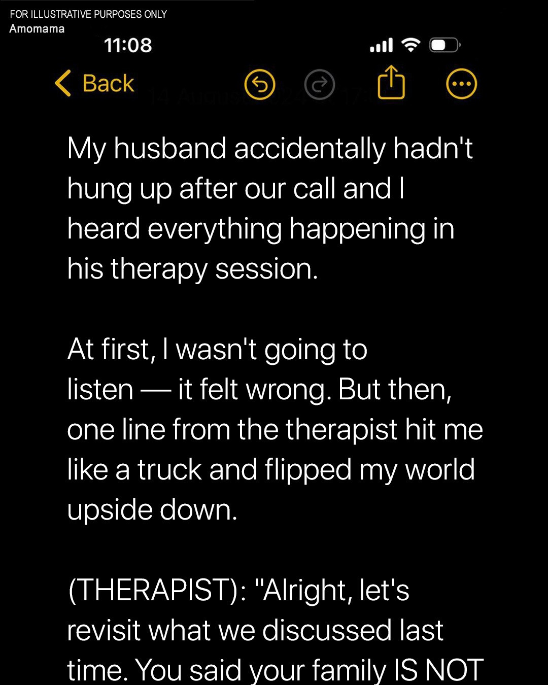 My Husband Forgot to Hang up the Phone before Starting His Therapy Session — What I Heard Made Me Rethink Our Marriage