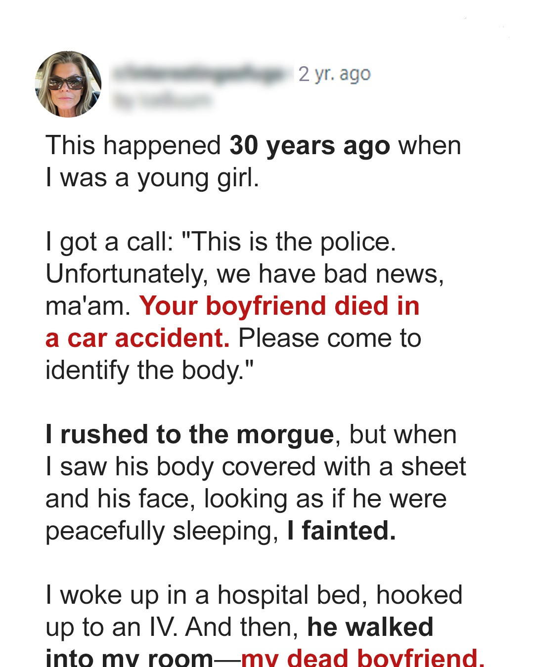 The Day I Had to Identify My Boyfriend’s Body, I Learned What Love Really Means