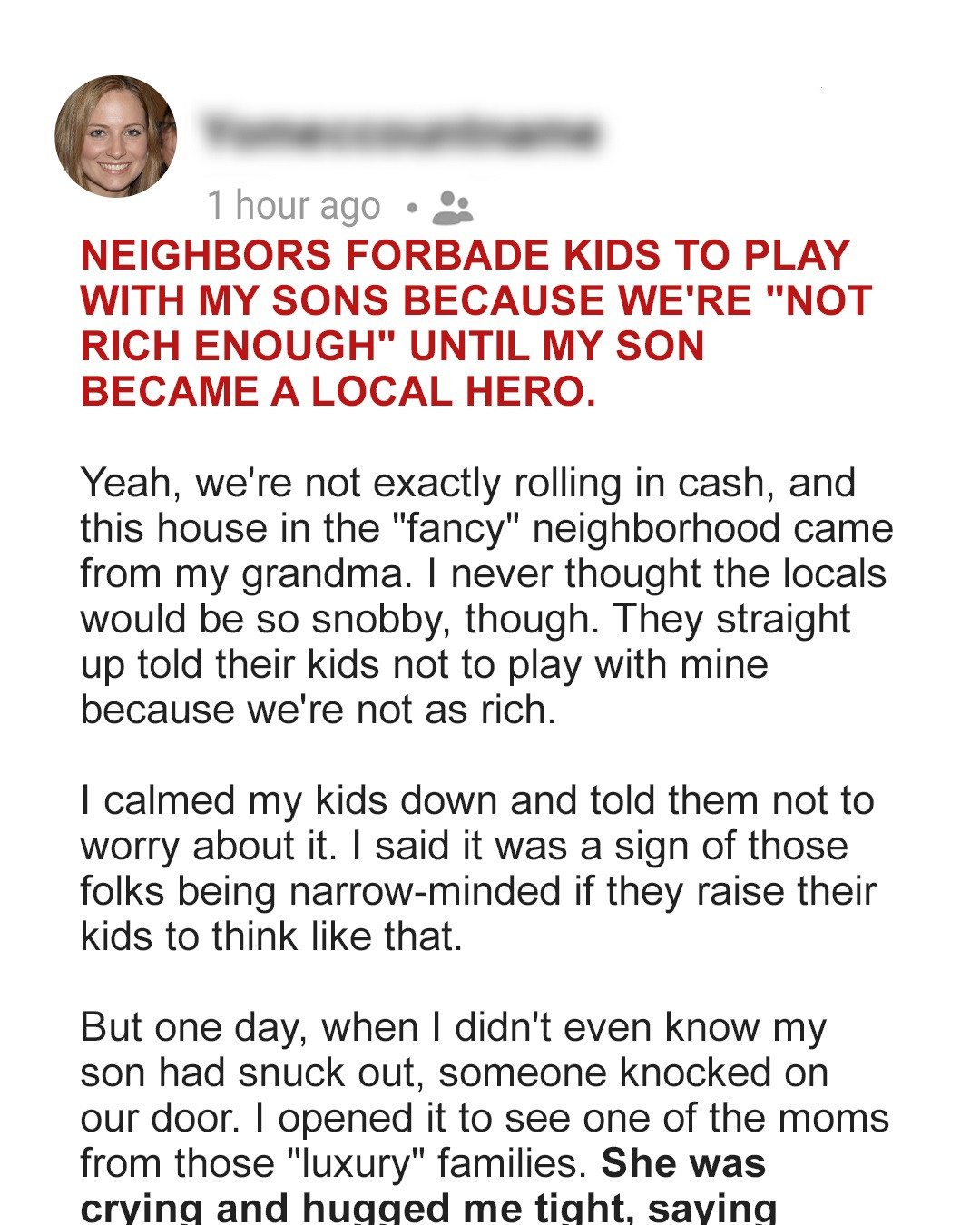 Neighbors Forbade Their Kids from Playing with My Sons Because We’re ‘Not Rich Enough’ — They Learned an Invaluable Lesson One Day