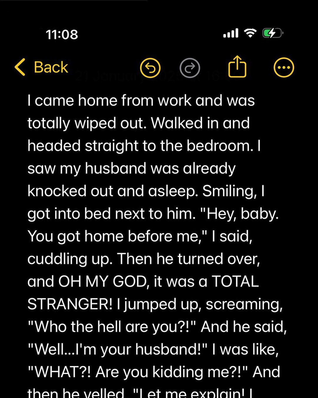 ‘Who Are You?’ I Asked the Stranger in My Bed, and He Said, ‘Your Husband’ — Story of the Day