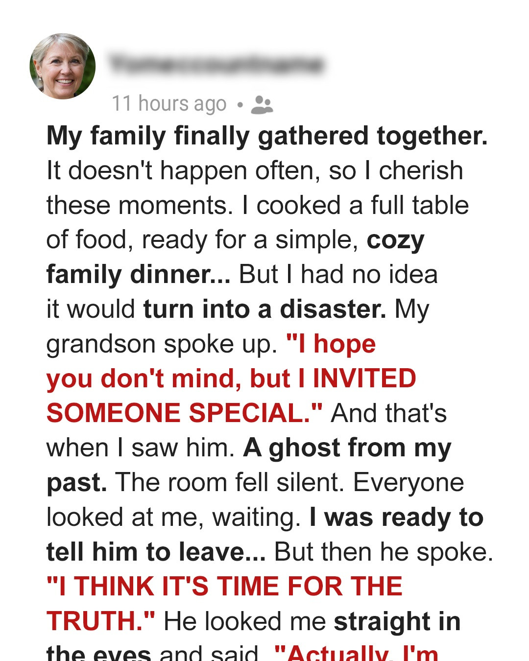 I Tried to Keep the Past Buried But My Grandson Dug Up the Truth Over Pancakes — Story of the Day