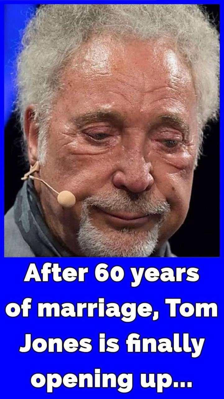 Tom Jones opens up about his marriage and love life after wife’s passing