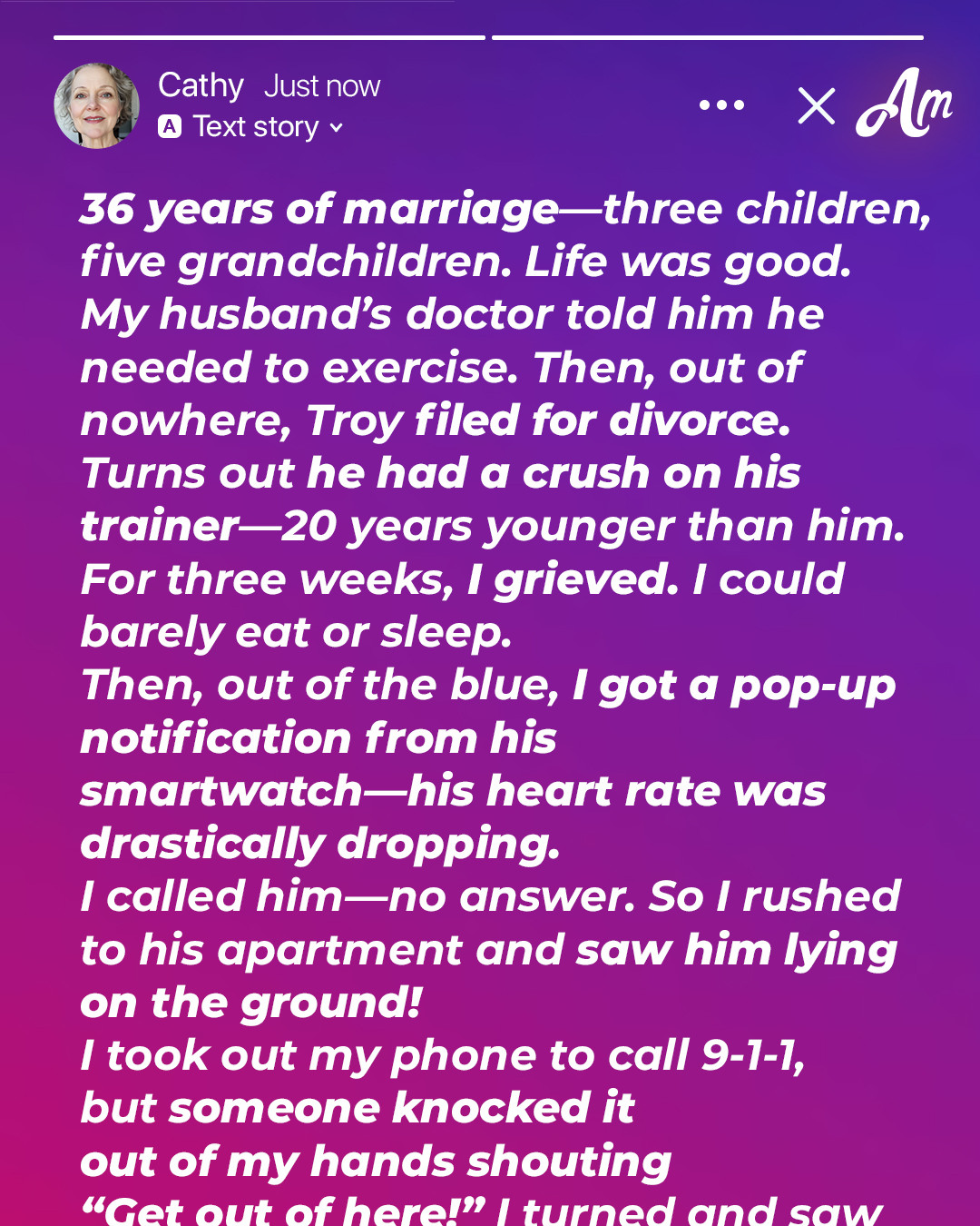 My Husband Left Me for His Mistress After 36 Years — But a Pop-up Message from His Smartwatch Turned the Tables