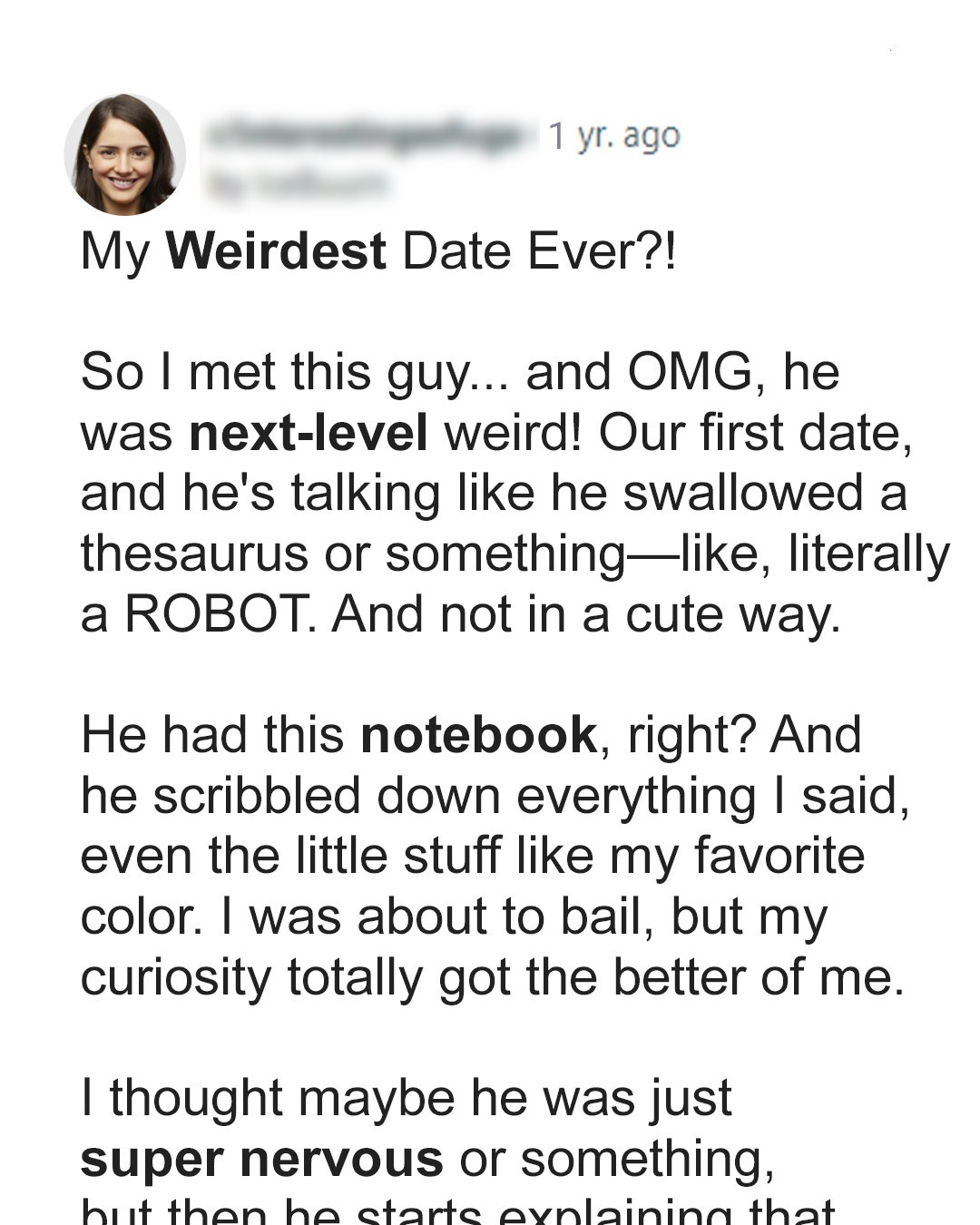 A Data-Driven Man Sets out to Find the Perfect Partner, but Emotions Refuse to Be Calculated — Story of the Day