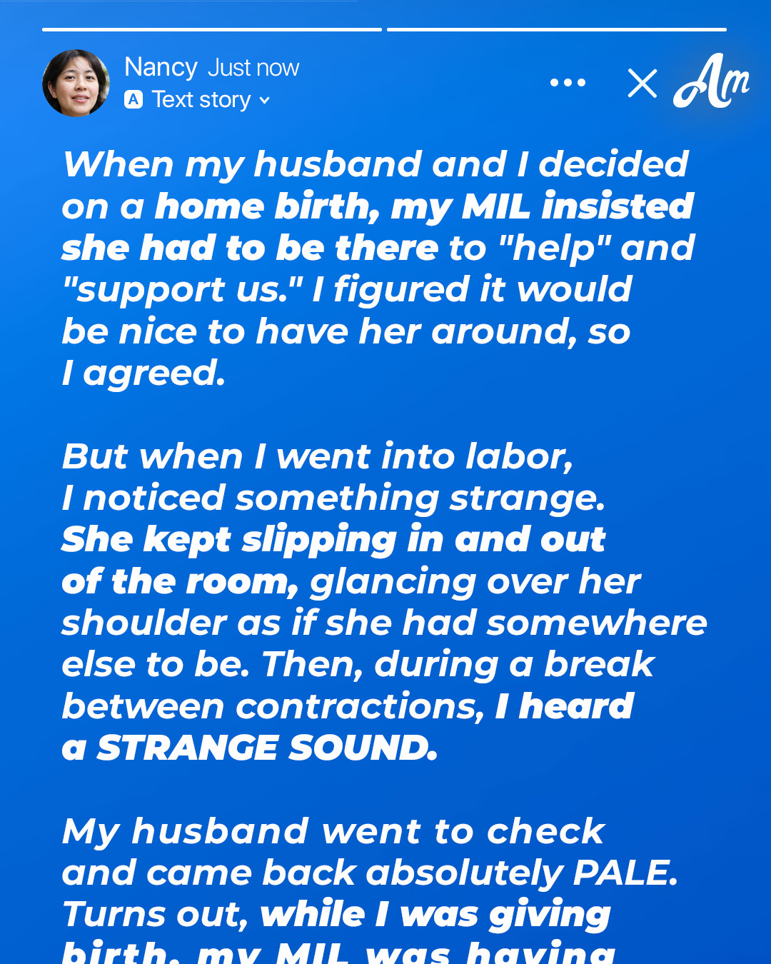 My MIL Insisted on Being Present for My Home Birth — But Then She Slipped Out of the Room, and I Heard Strange Voices Outside