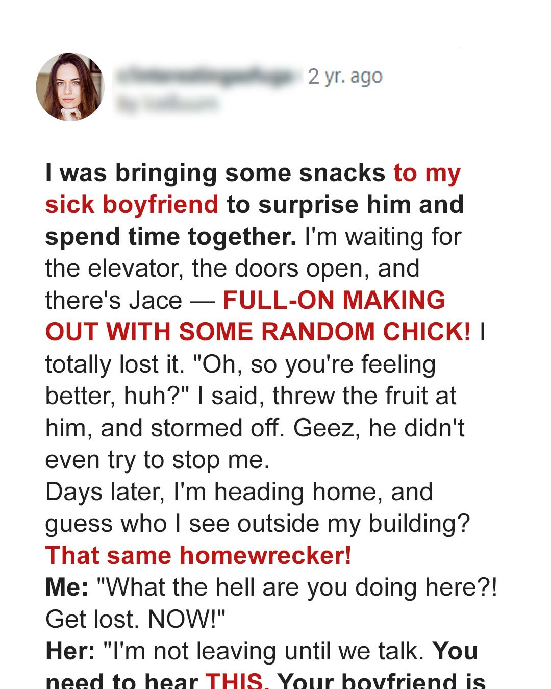 I Went to Care for My Sick Boyfriend, but What I Found Changed Everything and Brought Someone Unexpected into My Life — Story of the Day