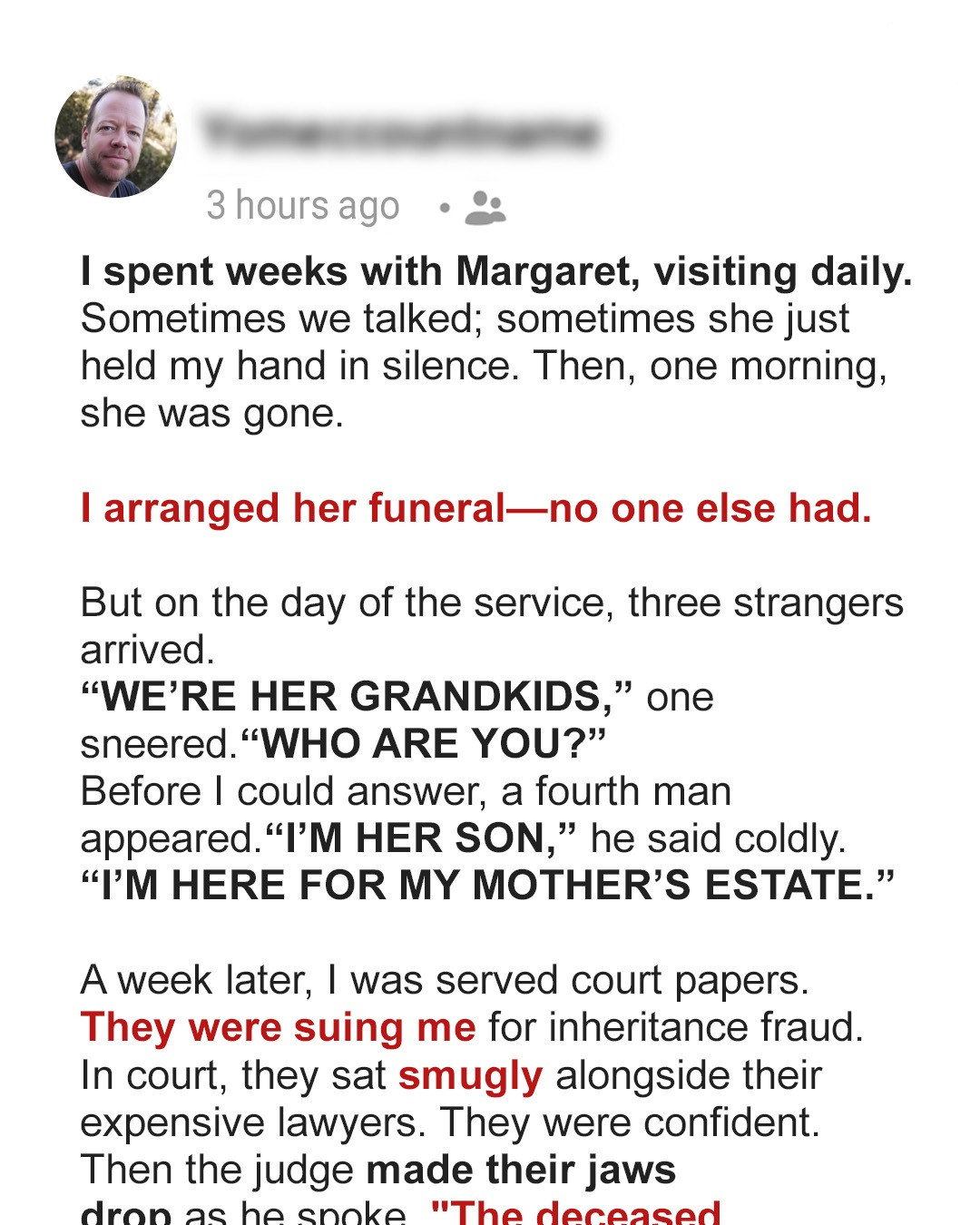 I Gave an Elderly Woman a Free Taxi Ride — Weeks Later, I Was Caught in a Rough Court Battle I Never Saw Coming