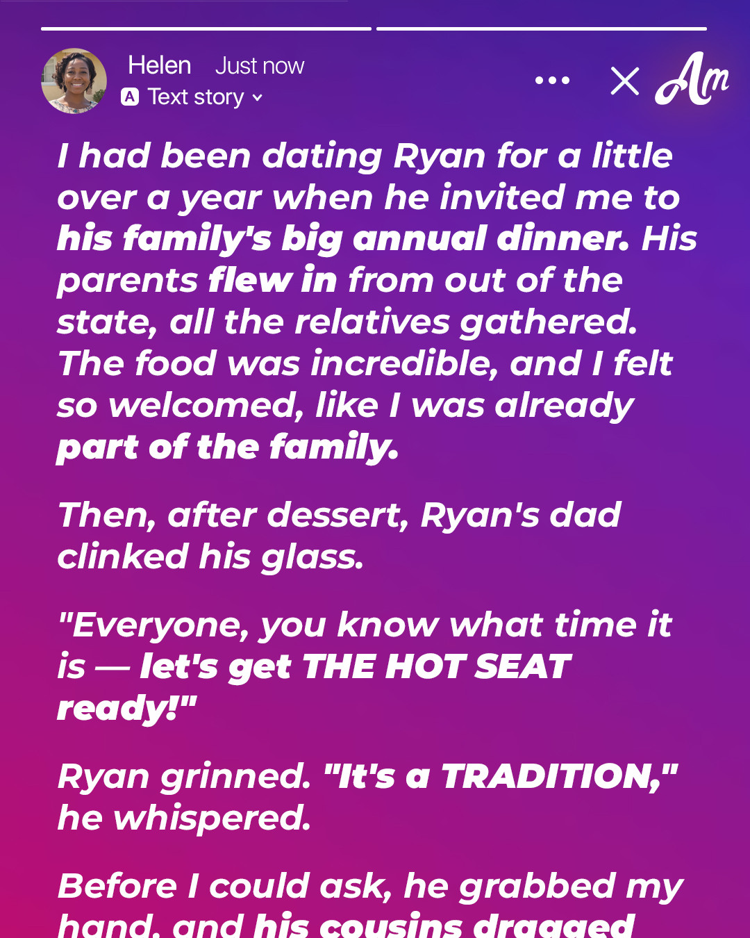 My Boyfriend Invited Me to His Family Dinner—Their Special ‘Tradition’ Made Me Question Whether to Marry Him or Break Up Immediately