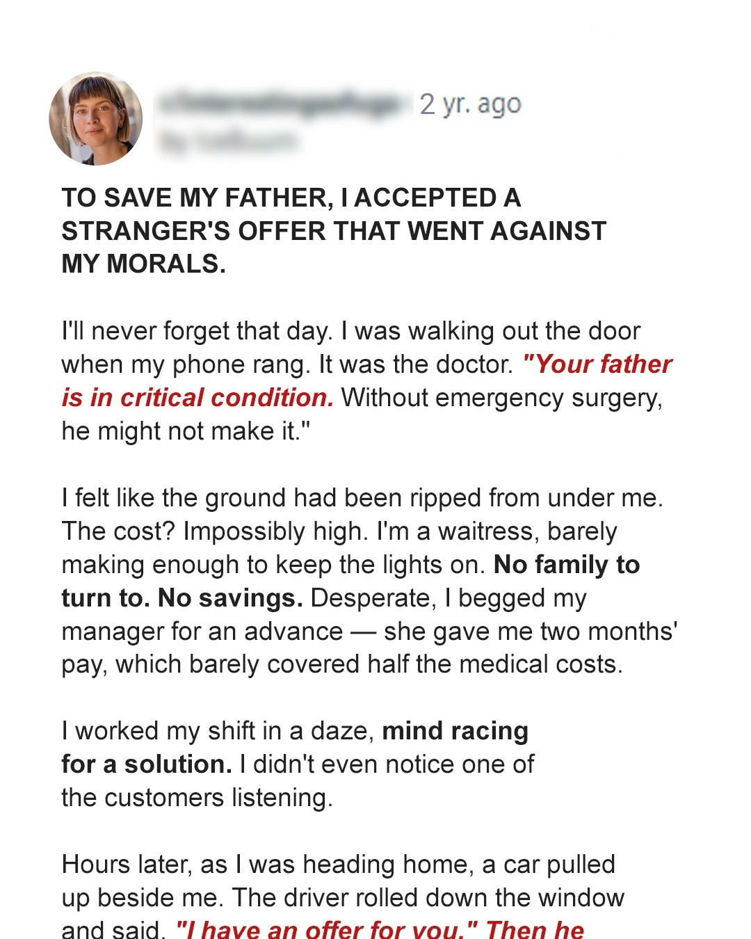 To Save My Father, I Pretended to Be a Stranger’s Fiancée, But I Never Expected to Fall for the Wrong Brother — Story of the Day