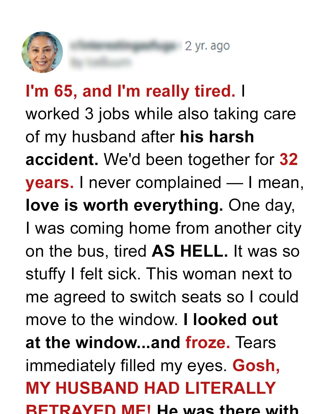 Woman Cares for Husband with Disability for Years, One Day Accidentally Sees Him Playing Golf – Story of the Day