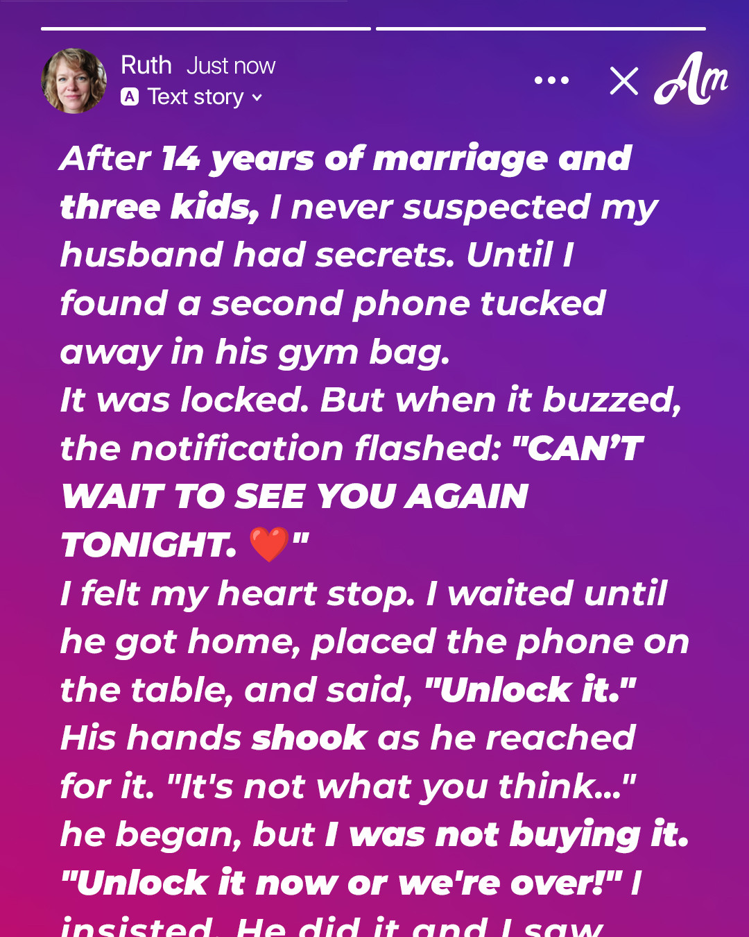 After 14 Years of Marriage, I Found My Husband’s Second Phone—Then a Message Popped Up, ‘Can’t Wait to See You Again Tonight’