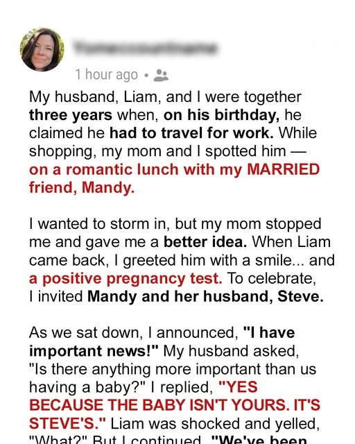 I Saw My Husband Cheating on Me with My Friend on His Birthday — My Mother Made a Perfect Plan to Get Back at Him