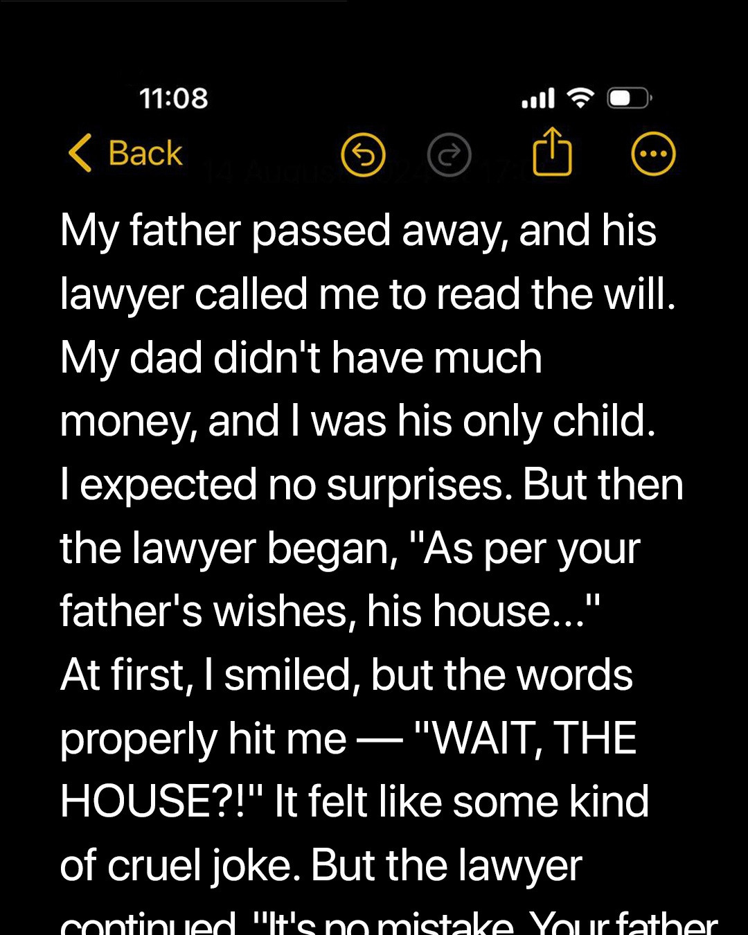 My Late Father Left Me a House, but the Woman Living There Revealed a Secret That Changed Everything — Story of the Day
