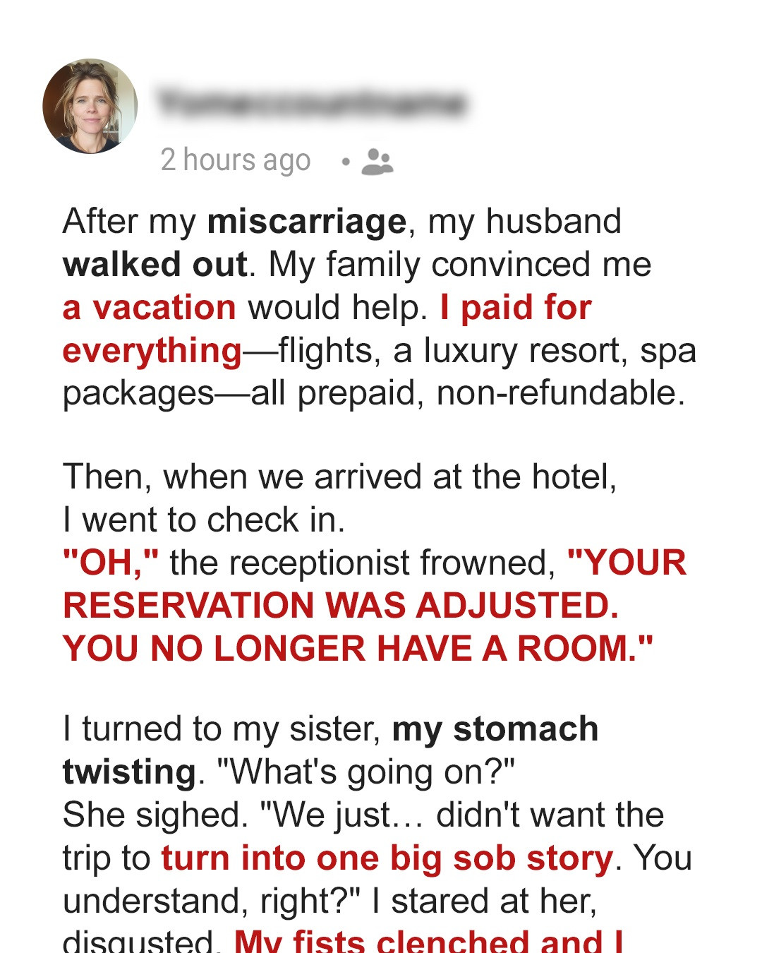 My Family Kicked Me Out of the Vacation I Paid for – So I Made Sure They’d Never Forget Their Stay