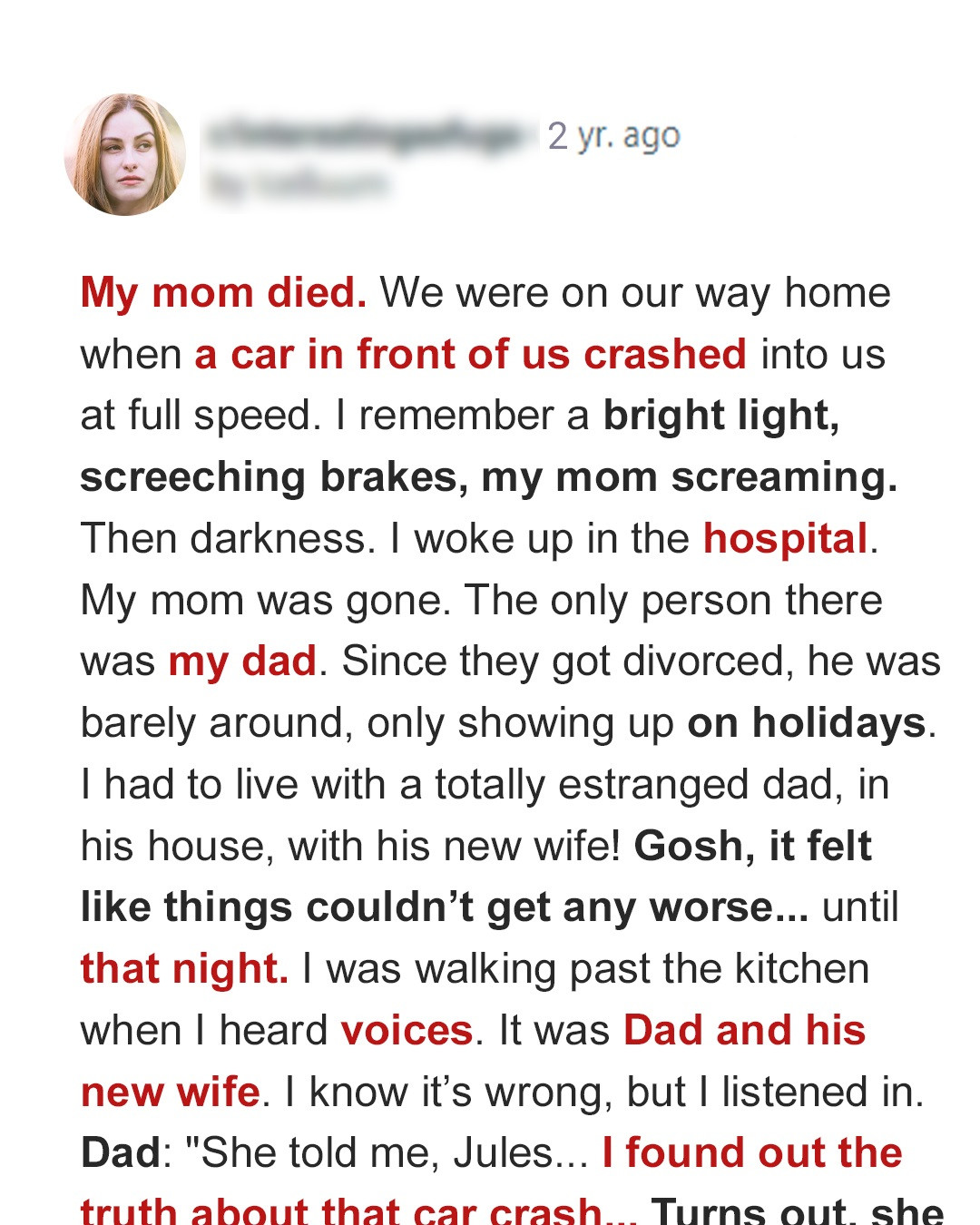 My Mother’s Death Put Me in a Courtroom and a Home That Isn’t Mine