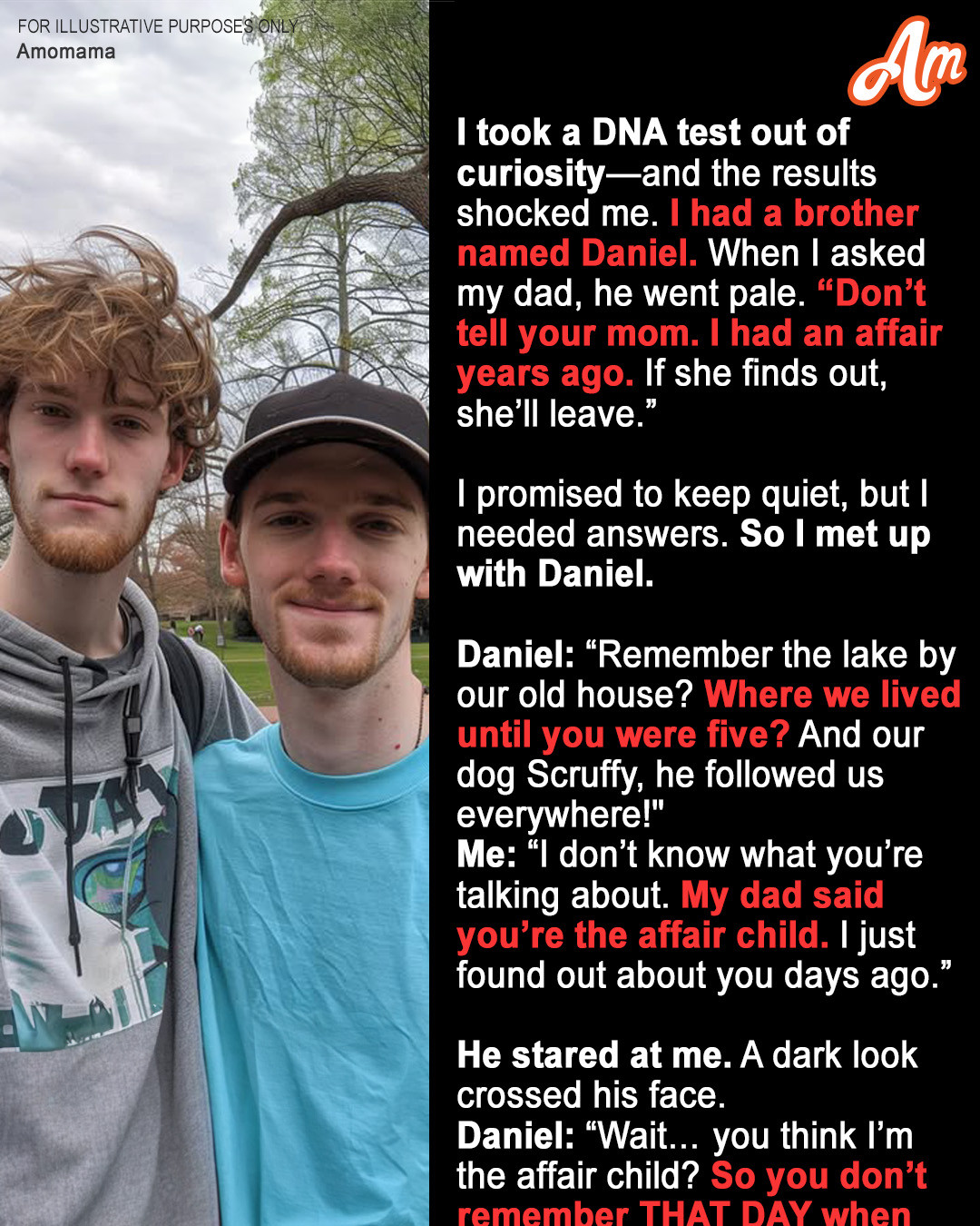 A DNA Test Led Me to My Brother, and He Remembers the past I Never Lived