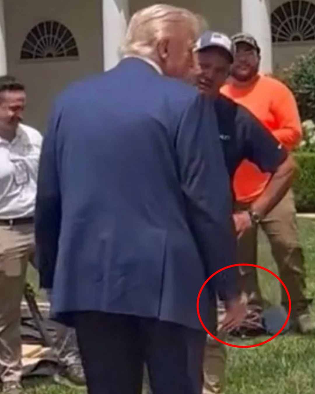 Fans spot ‘catheter’ in Trump’s pants and fear for his health