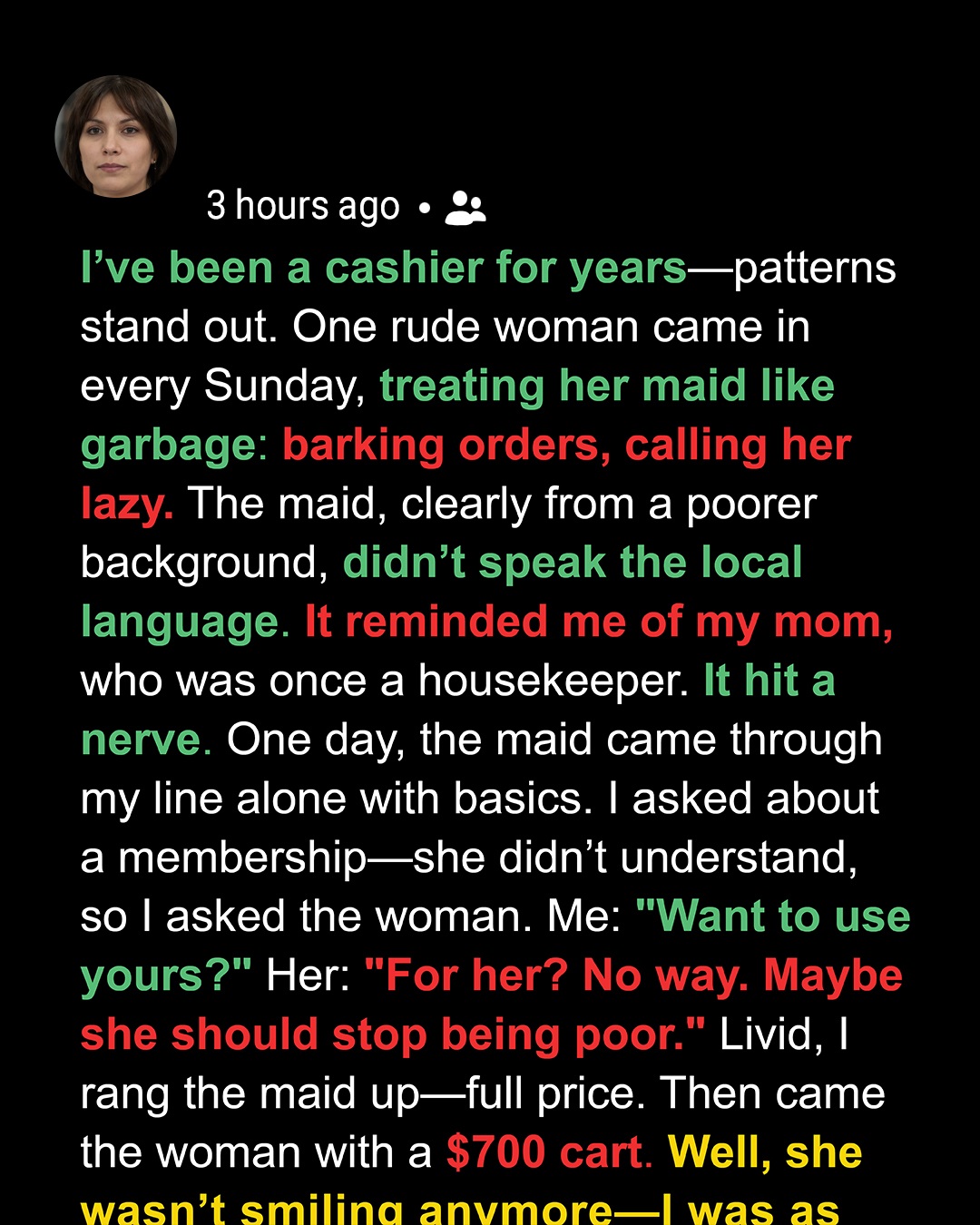 A Rich, Rude Lady Mocked Her Maid Weekly & Refused to Help Her Save Money — One Day, I Made Her Pay for It