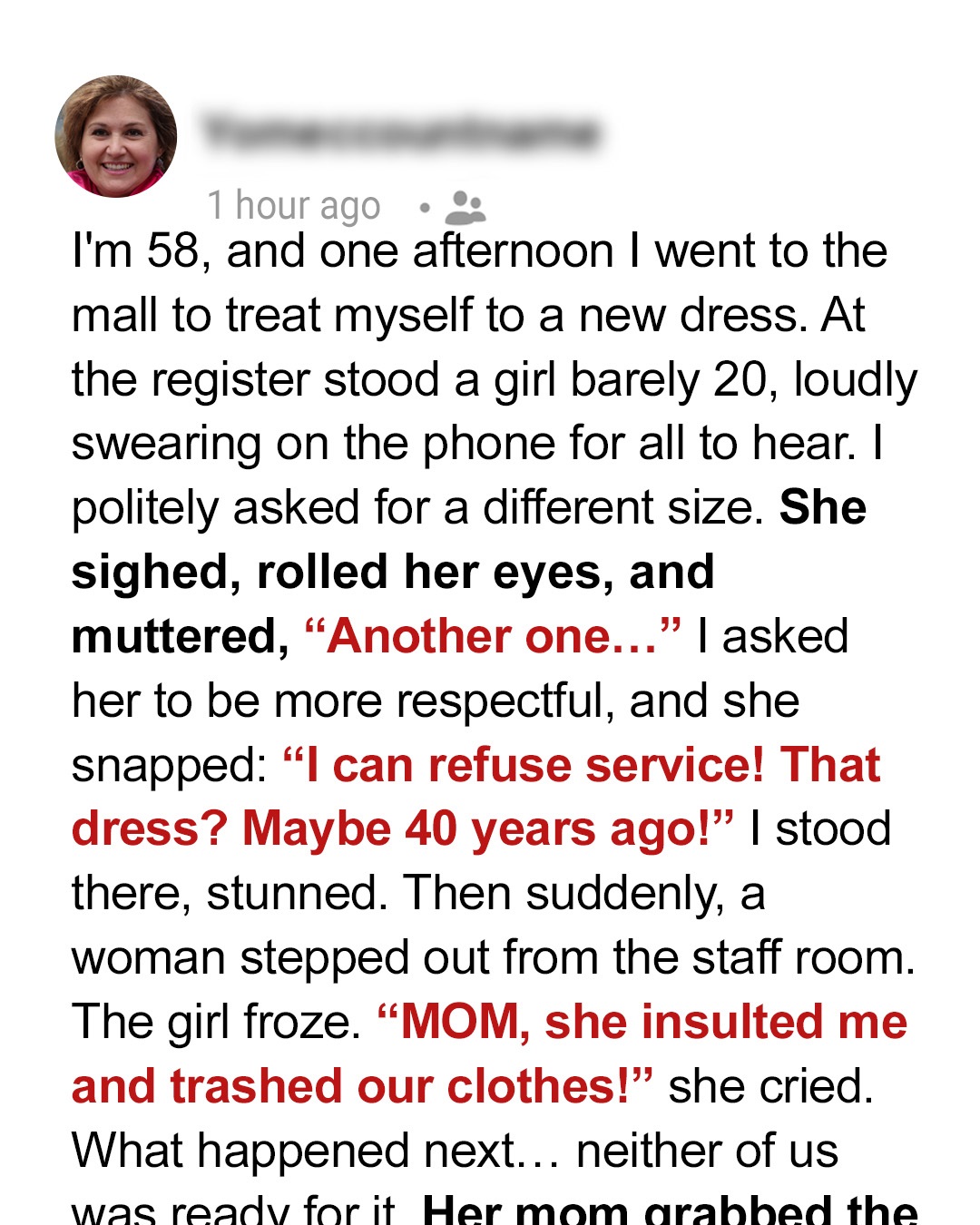 Store Owner’s Daughter Kicked Me Out for No Reason — Then Her Mom Walked In and Left Me Speechless