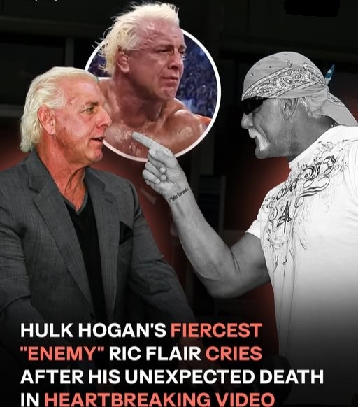 WWE Legend Ric Flair Brought to Tears Remembering ‘Closest Friend’ Hulk Hogan After His Death