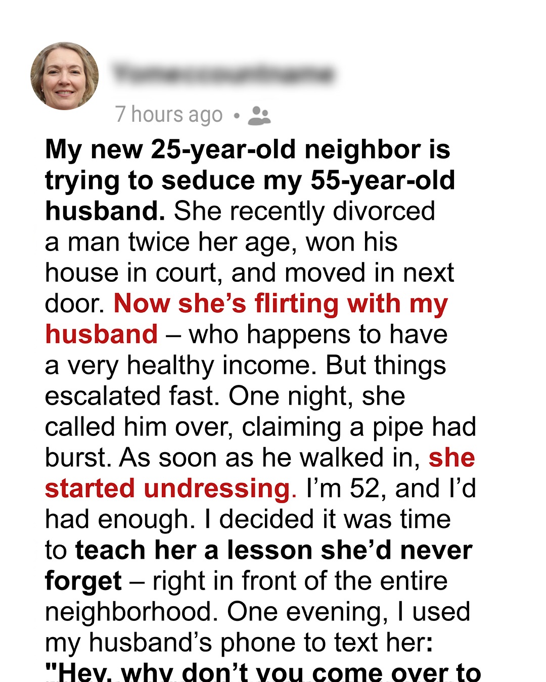 My New Neighbor Was Shamelessly Flirting with My Husband — So I Taught Her a Brutal Lesson