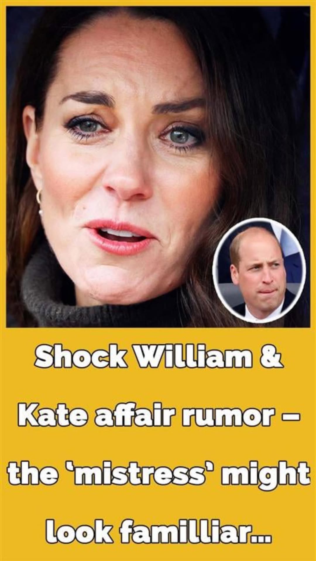 The truth is finally out about the William and Kate affair rumors, and it confirms what we suspected