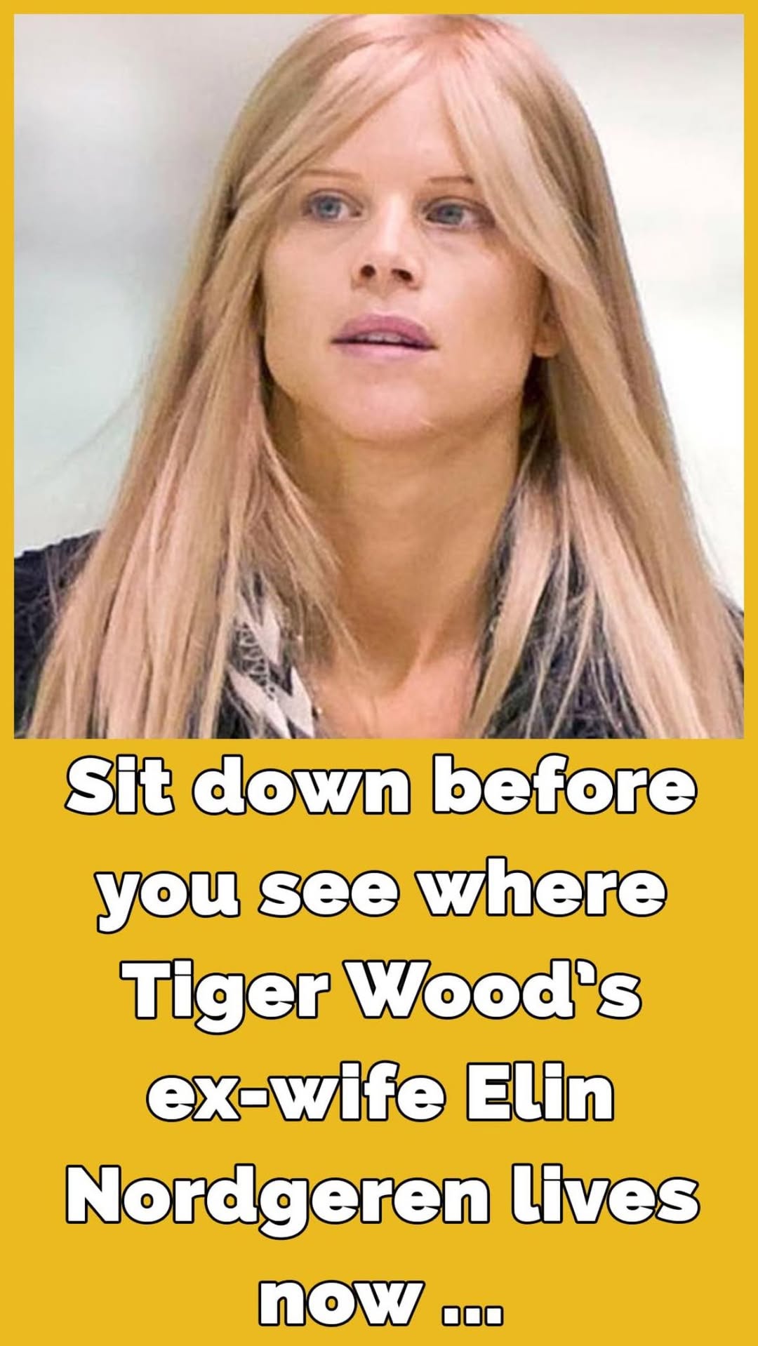Tiger Wood’s ex-wife Elin Nordegren’s bought a new house – and we can’t believe she lives here