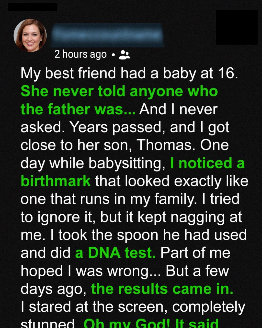 I Found Out Who the Father of My Best Friend’s Son Is and My Life Will Never Be the Same — Story of the Day