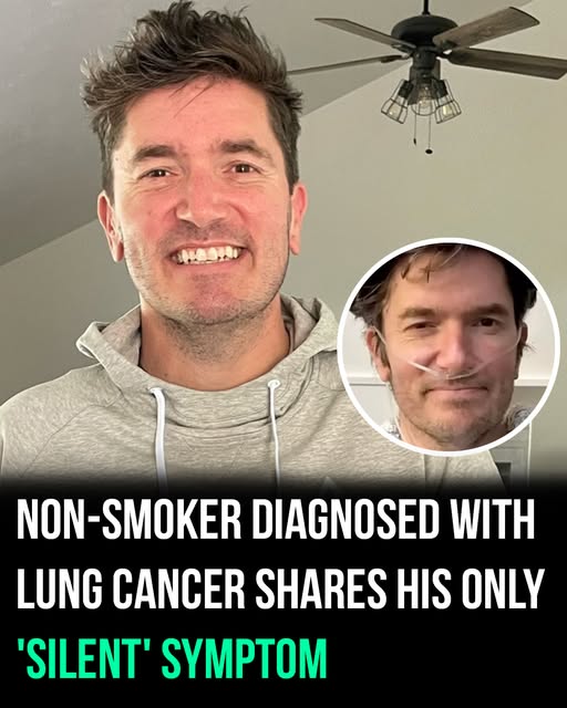 Non-smoker diagnosed with lung cancer shares his only ‘silent’ symptom