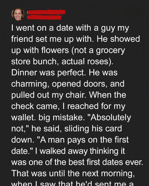 My Date Insisted on Paying the Bill – I Wish I Hadn’t Let Him