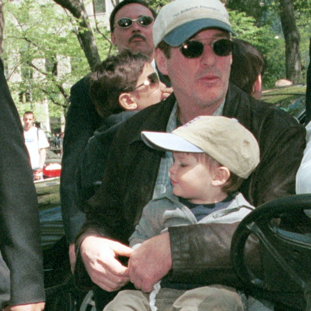 Richard Gere has passed on his infectious charm and handsome looks to his first-born son, Homer