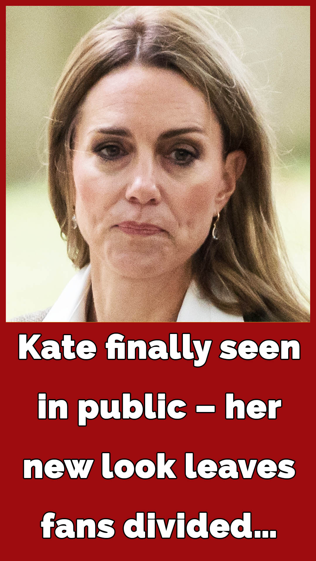 Kate Middleton shows off new “Sleeping Beauty” blonde hair style