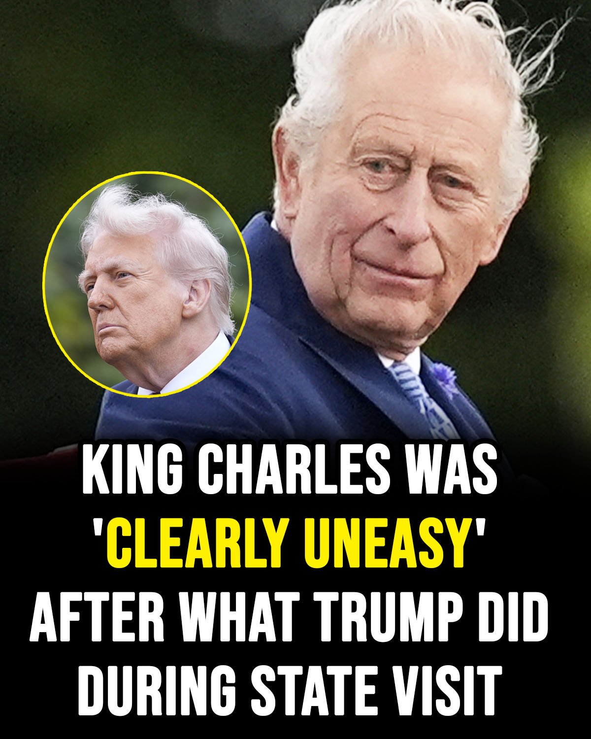 King Charles was ‘clearly uneasy’ with Trump during state visit, body language expert clams