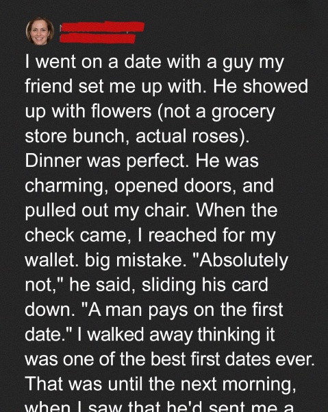 My Date Insisted on Paying the Bill – I Wish I Hadn’t Let Him