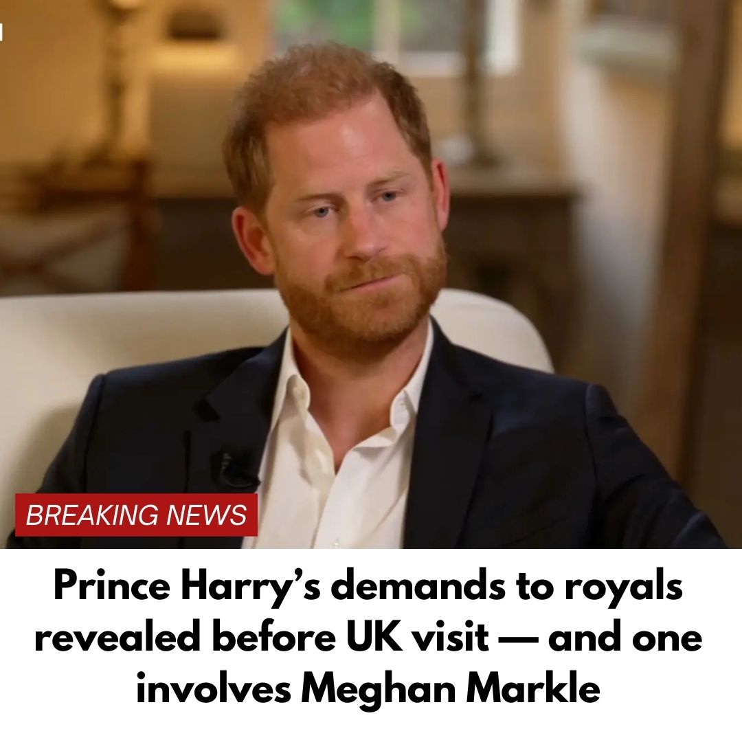 Prince Harry’s demands to royals revealed before UK visit — and one involves Meghan Markle