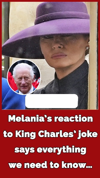 How Melania reacted to King Charles’ ‘cheeky’ joke
