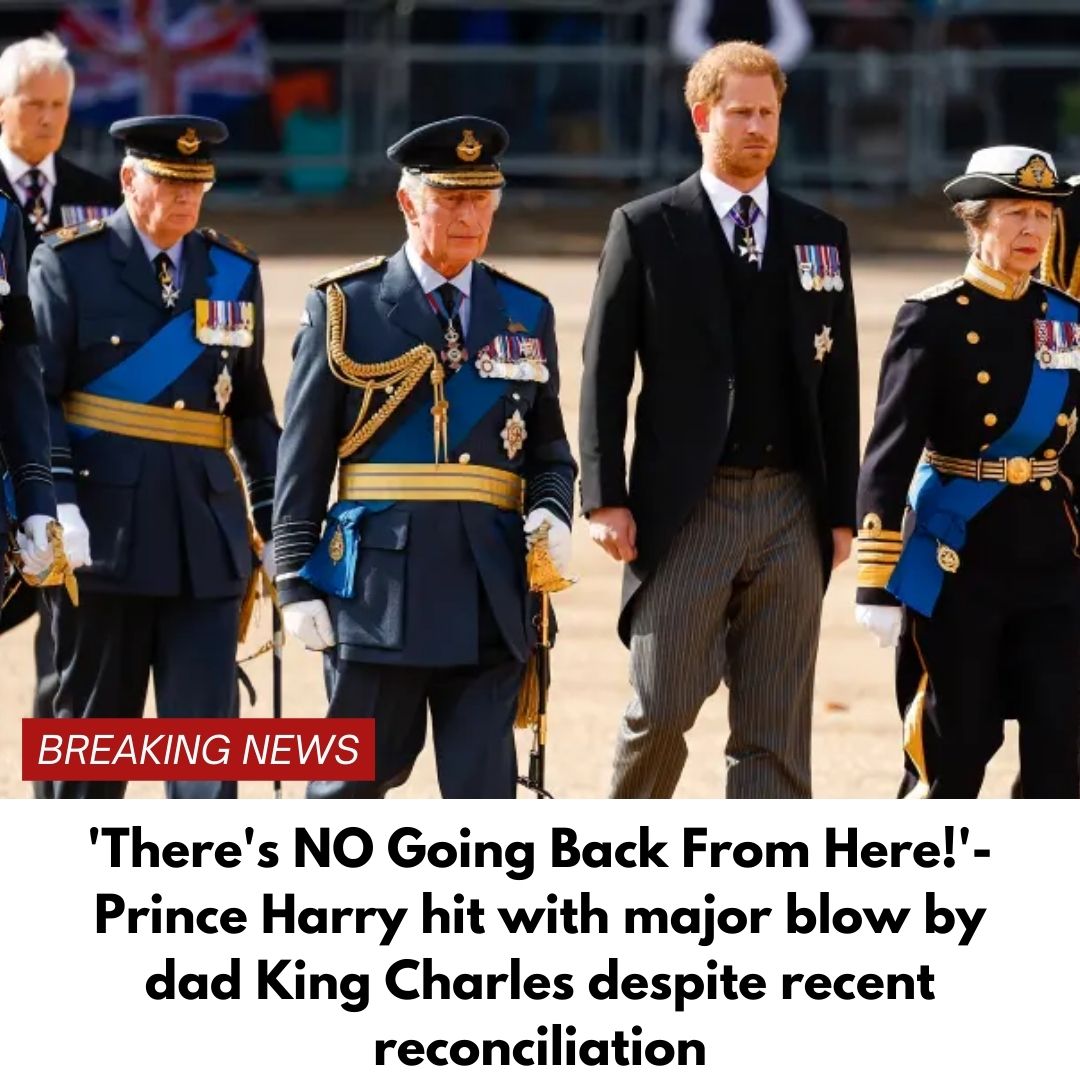 ‘There’s NO Going Back From Here!’- Prince Harry hit with major blow by dad King Charles despite recent reconciliation