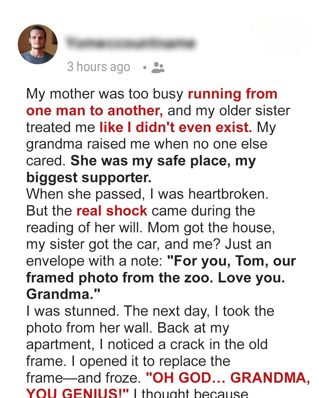 Grandma’s Last Gift: The Photo That Changed Everything