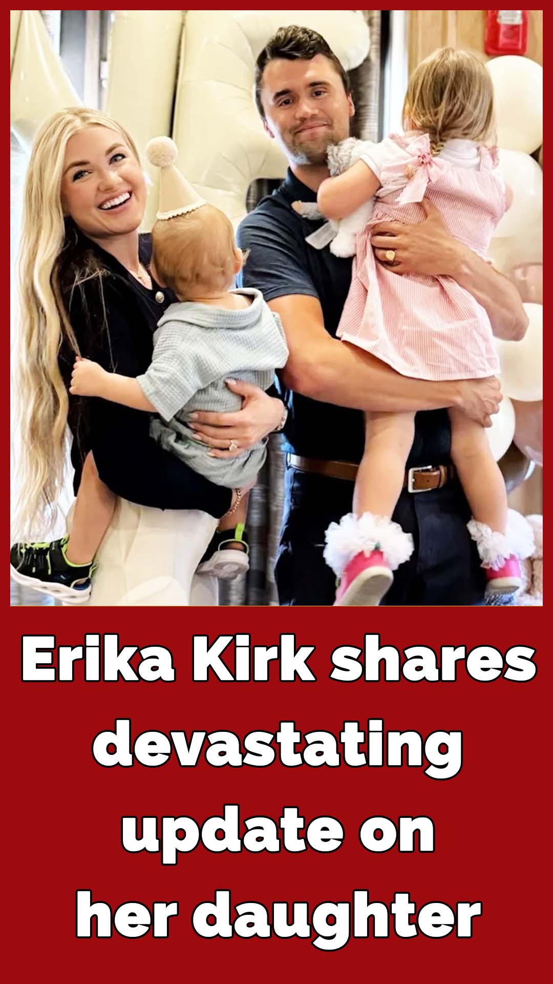 Erika Kirk shares emotional story about her daughter after Charlie’s death