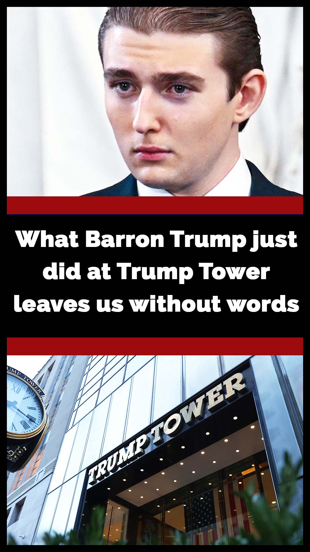 Barron Trump ‘shut down’ entire floor of Trump Tower for his date