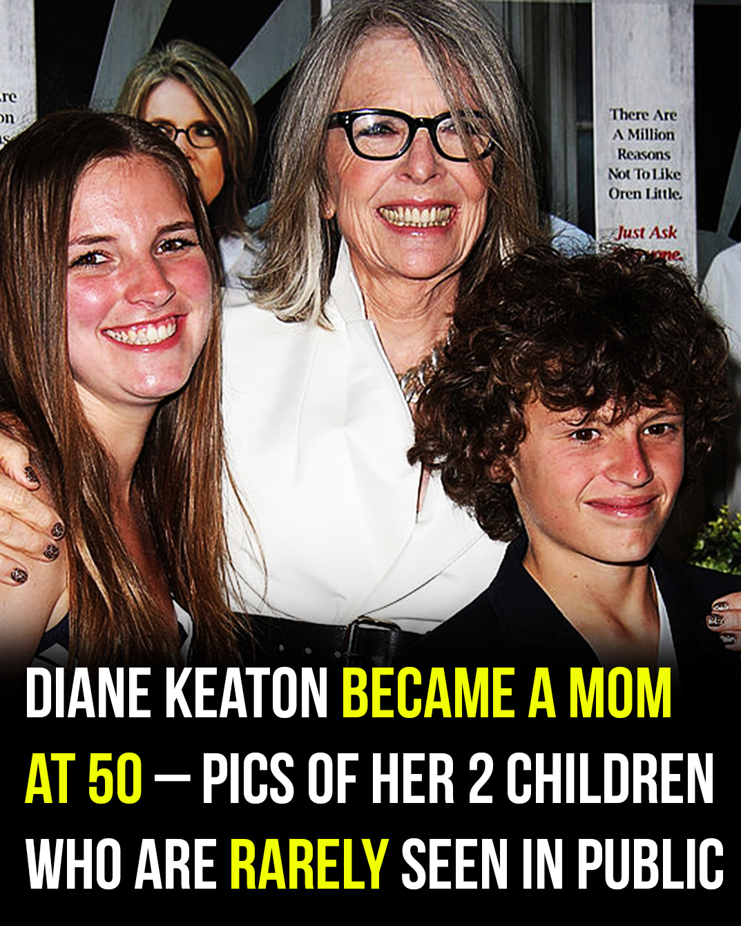 Diane Keaton became a mother at 50: Take a look at her 2 children
