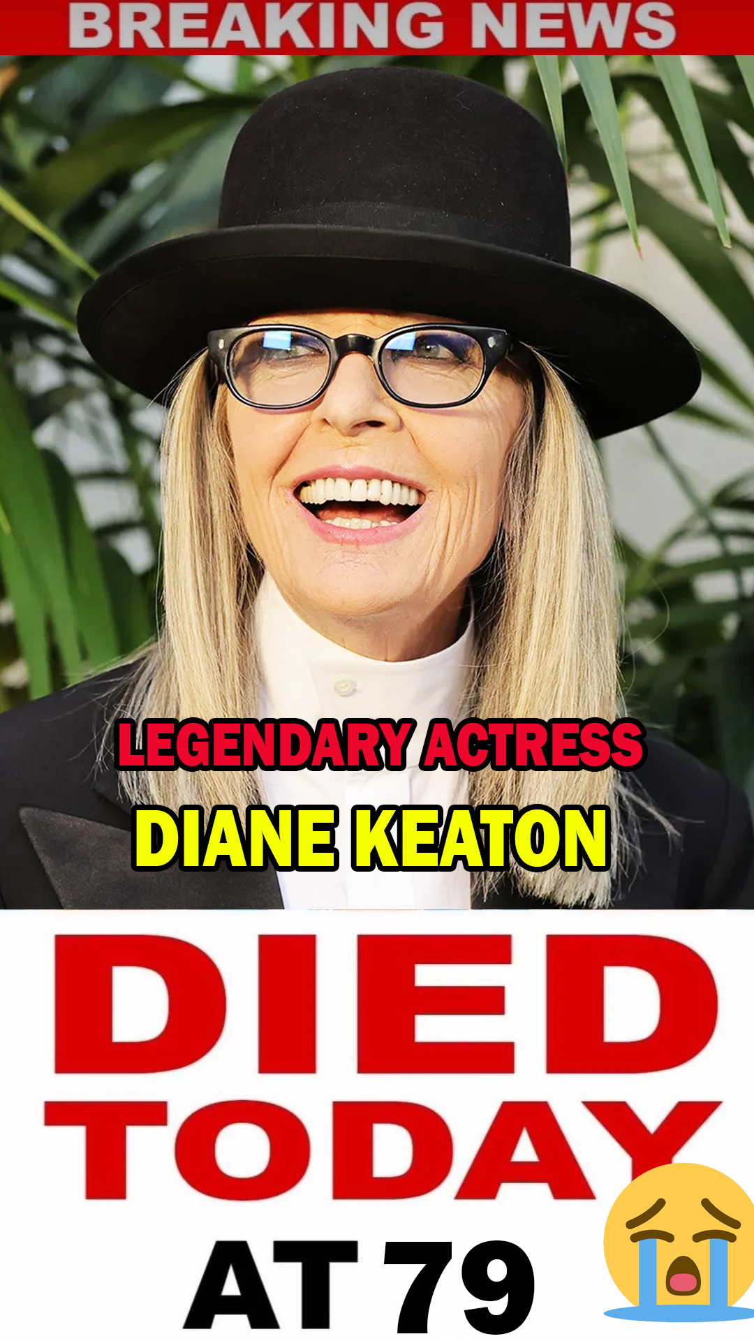 Legendary Actress Diane Keaton Cause of Death Revealed