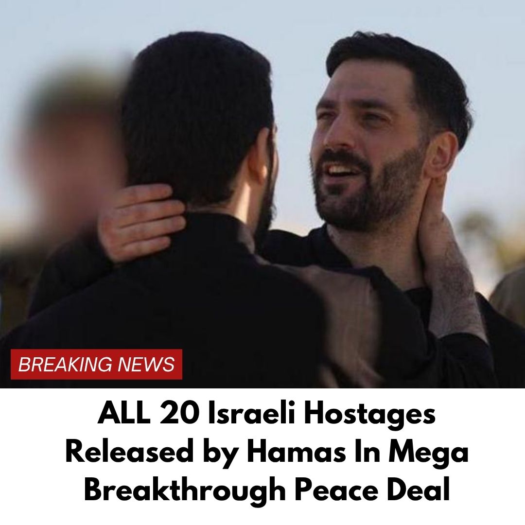 ALL 20 Israeli Hostages Released by Hamas In Mega Breakthrough Peace Deal